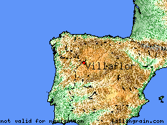 Mapa de situacin de Villaflor (media escala)